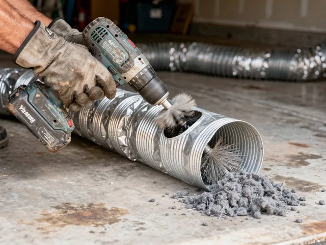 Professional duct cleaning by Bristol Dryer Vent Cleaning in Bristol